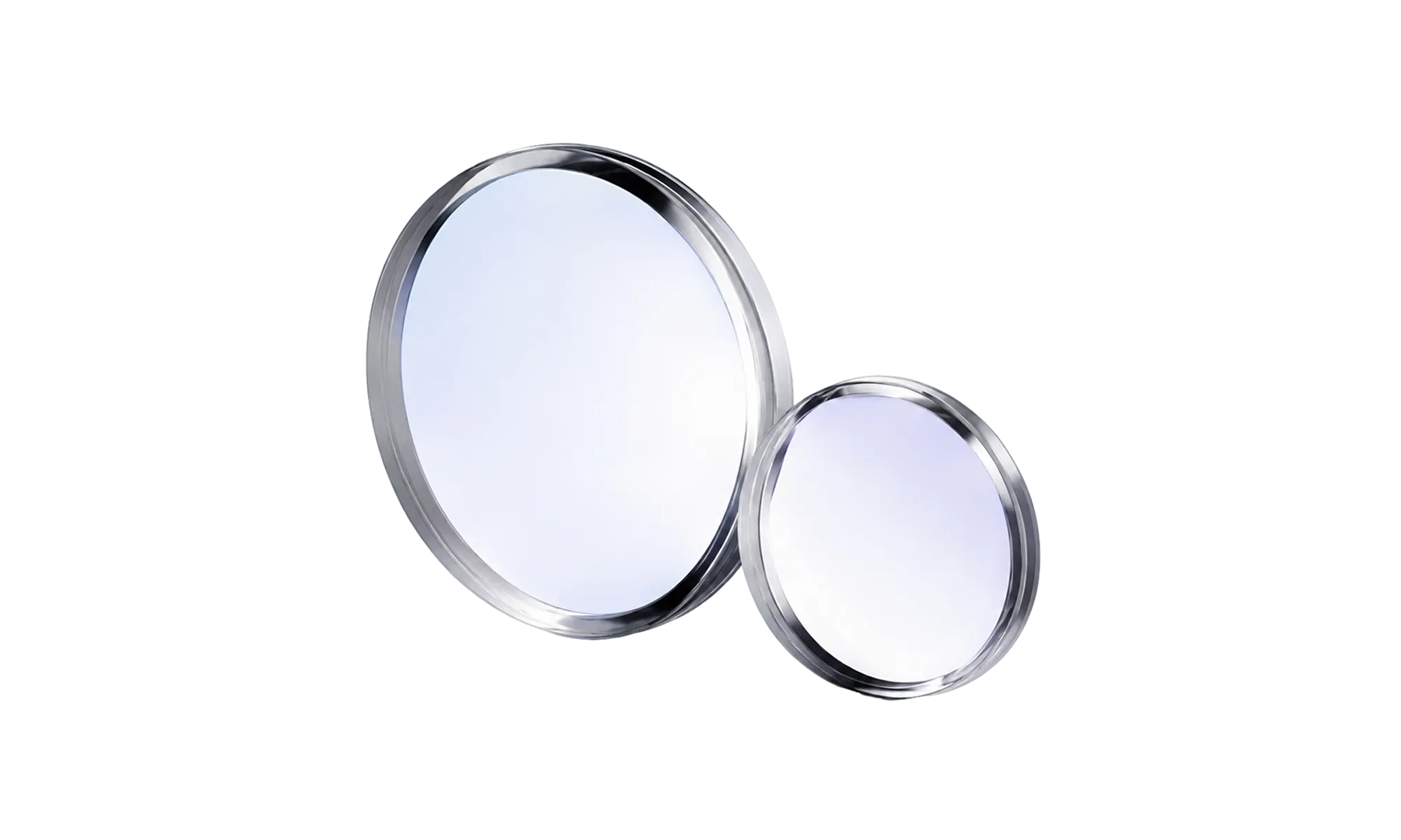 双凸透镜，N-BK7，未镀膜：350 nm-2.0 μm